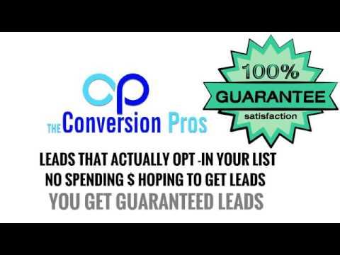 The Conversion Pros All in One Suite of Online Marketing tools.